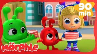 Orphle steals the cake | Morphle 3D | Monster Cartoon for Kids