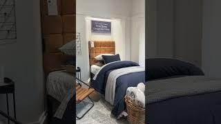 Shop Best Selling Dorm Bedding at Select Pottery Barn Kids Stores #dormbedding