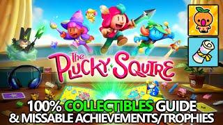 The Plucky Squire - 100% Collectibles Guide (Art Scrolls & Glitchbirds) & Achievements/Trophies