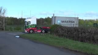 STOBART LEAH LOUISE AND CONTAINER IN HARESFIELD,GLOS 290416