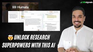 Humata AI Review & Tutorial: The AI Research Assistant You’ve Been Waiting For!