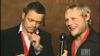 Brad Arnold & Matt Roberts of 3 Doors Down Interview - The 2005 BMI Pop Awards