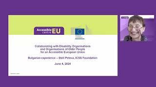 Collaborating with Disability Organisations and Organisations of Older People AccessibleEU national