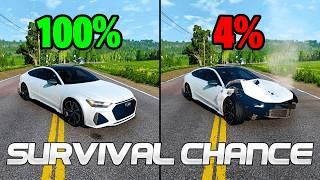 Realistic Survival Chance Crashes #12 | BeamNG.drive