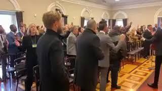 Worship in the White House.