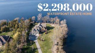 2.29 Arce Custom Build Direct Waterfront Estate Home | Prince Edward County Premium Video