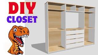 DIY Modern Closet IKEA Style?