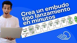 Cómo crear un Embudo de Ventas tipo Lanzamiento en minutos con Builderall.