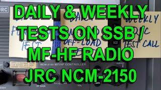 VT008 DAILY & WEEKLY TESTS ON SSB  MF HF RADIO