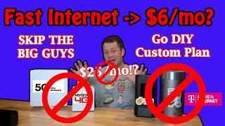  Fast Cellular Home Internet for $6/mo?  Skip T-Mobile & Verizon - Cheat The System! Elsys AMPLIMAX