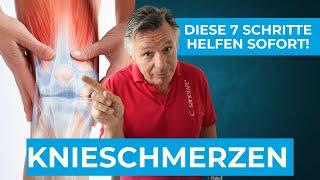 Knieschmerzen selbst beheben - Diese 7 Schritte helfen sofort!