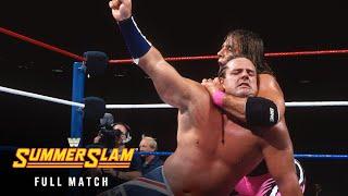 FULL MATCH: Bret Hart vs. British Bulldog — Intercontinental Title Match: SummerSlam 1992