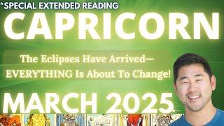 Capricorn MARCH 2025 - JAW. DROPPED. EPIC, LIFE-CHANGING SHIFT IS COMING IN HOT! Tarot Horoscope