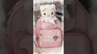 sugarbunnies small pink polka dot ribbon bow bag ᡣ𐭩 ᩚ #sugarbunnies #sanrio #cutecore #cutesetup