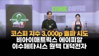[영민한 투자] 코스피 지수 3,000p 돌파 시도 / 비아이매트릭스 에이피알 이수페타시스 원텍 대덕전자 / 매일경제TV