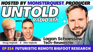 Futuristic Remote Bigfoot Research with Logan Schoessow | Untold Radio AM #214