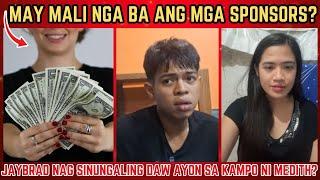 MAY MALI NGA BA ANG MGA SPONSORS? |JAYBRAD NAG SINUNGALING DAW AYON SA KAMPO NI MEDITH?|RP MAX VLOGS