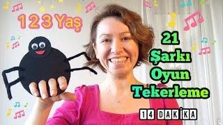 En Sevilen Çocuk Şarkı Oyun Tekerlemeleri I 1 2 3 Yaş  Çocuk Şarkıları I  Anaokulu Şarkıları