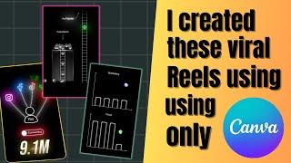 How to CREATE VIRAL Motion Graphics In Canva Without ANY Animation Skills