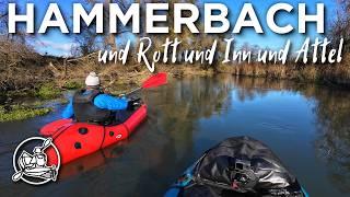 Hammerbach ▸Rott ▸Inn ▸Attel - eine tierisch gute Kanutour im Packraft