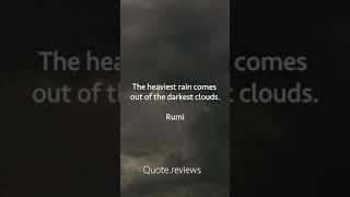 Rumi - Rain and clouds ()