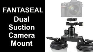 Unboxing And Review Of The Fantaseal DUAL SUCTION CUP Camera Mount - A Must-have Accessory!