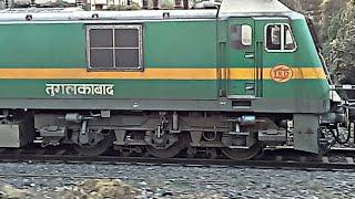 Tuglakabad WAG9 taking container train at Howrah Division || WAP4 on Chord Line || INDIAN RAILWAYS