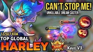 HARLEY BEST BUILD 2022 | TOP GLOBAL HARLEY GAMEPLAY | MOBILE LEGENDS