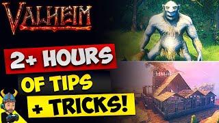 Valheim Tips and Tricks - [2+ Hour Compilation]