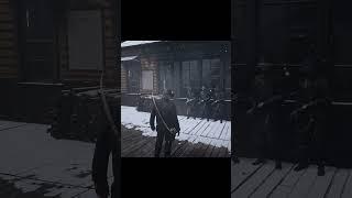 "Not so tough now are ya." rdr2 1v3 brutal moddded quickdraw