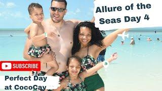 Day 4 On Allure Of The Seas: The Ultimate Cococay Adventure!