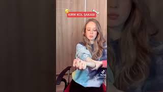 Kırık kol şakası Bersu Coşkun tik tok