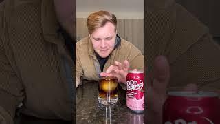 Skrewball + Dr Pepper S&C =  Chocolate Covered Strawberry? Paid partnership with Skrewball Whiskey!
