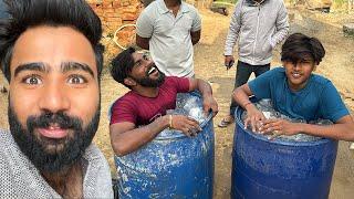 ice bath challenge ajay vs anurag