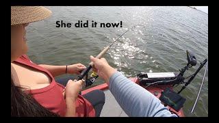 My wife does this every time I take her!! Crappie, Bass and perch! Every couple should do this!