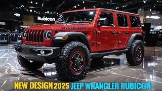 "2025 Jeep Wrangler Rubicon: The Ultimate Off-Road Beast!"