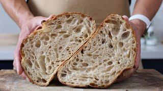 The Old Faithful - an easy sourdough recipe that produces an amazing country style loaf