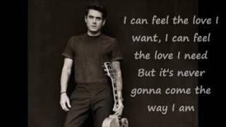In the blood - john mayer (lyrics)