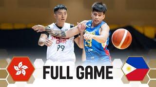 Hong Kong, China v Philippines | Full Basketball Game | FIBA Asia Cup 2025 Qualifiers