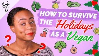 HOW TO SURVIVE THE HOLIDAYS AS A VEGAN: Tips for Your First Vegan Holiday Dinner | VEGANMAS