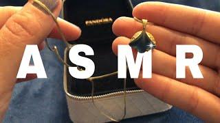 ASMR my jewelry. АСМР моя бижутерия. Нежный тихий голос, шёпот, таппинг. АСМР для сна.