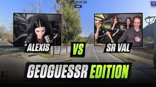 SR VALORANT plays GEOGUESSR! - Alexis vs meL, Noia, effys, Sarah