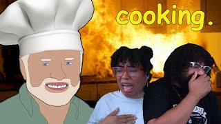 The Kitchen Is Getting HOT| Internet Historian cooking. REACTION