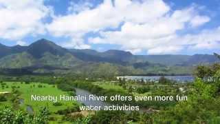 Gorgeous Kauai Hanalei Bay House Vacation Rental just steps to the Beach