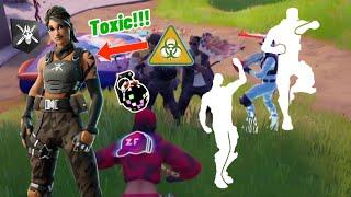 This is the most toxic player i have ever met in Party Royale!!! ️