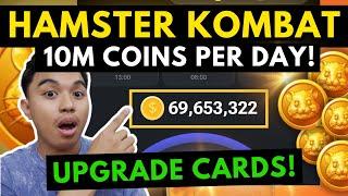 HAMSTER KOMBAT - 10 MILLION COINS PER DAY! HOW TO PLAY HAMSTER KOMBAT? TIPS AND TRICKS