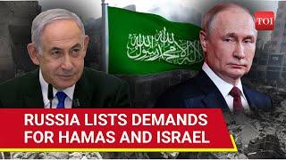 Putin's Direct Message To Hamas After Hostage Rescue; Russia Tells Israel To Wind Up War In Gaza