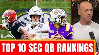 Josh Pate's Top 10 SEC QB Rankings Entering 2025