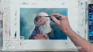 Watercolor Portraits w/ Stan Miller (High-Speed View)