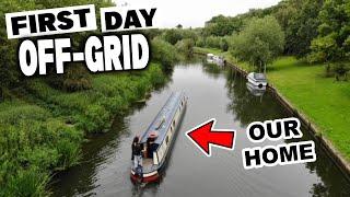 The Challenge of Off-Grid Narrowboat Life: Nightfall and No Place to Stop